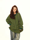 FELPA "GREEN STRIPE"