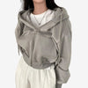 SUDADERA CON CREMALLERA "LAYERED"