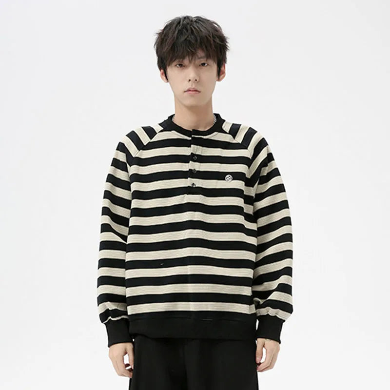 SUDADERA "RAYADA"