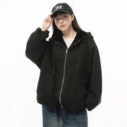 SUDADERA CON CREMALLERA "OVERTailleD CASUAL"