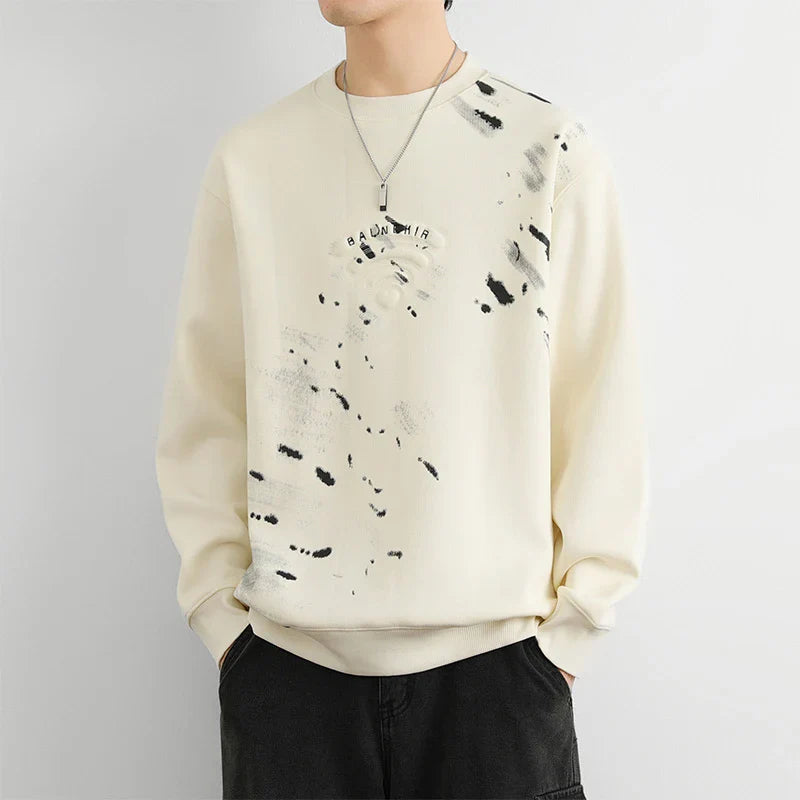SUDADERA "ABSTRACT PAINT"
