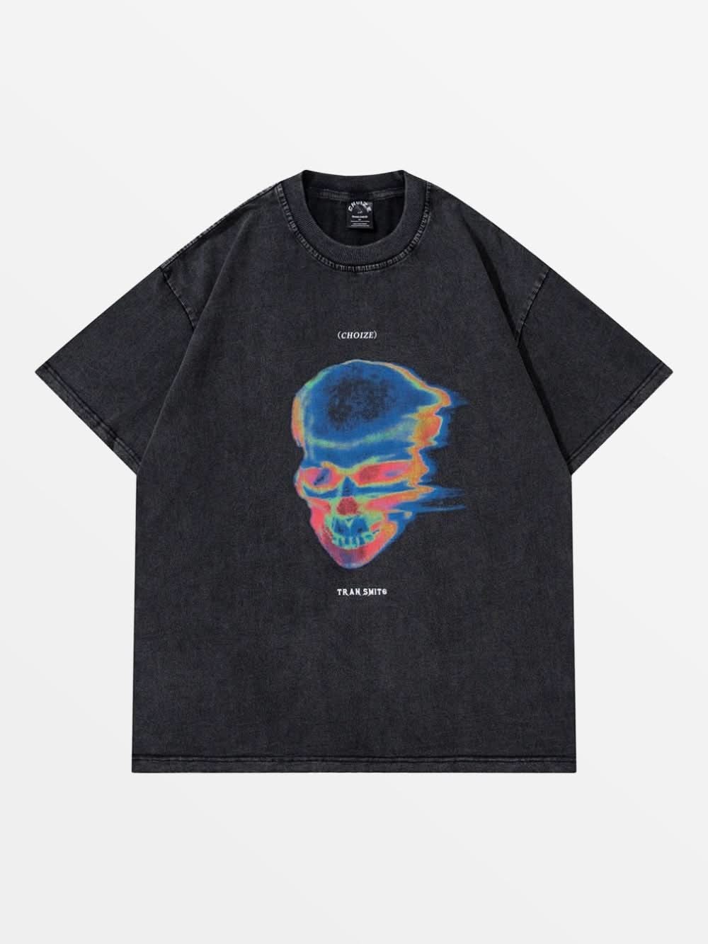 T-Shirt Head Noir — T-Shirt Streetwear Y2K ShineAndGlory