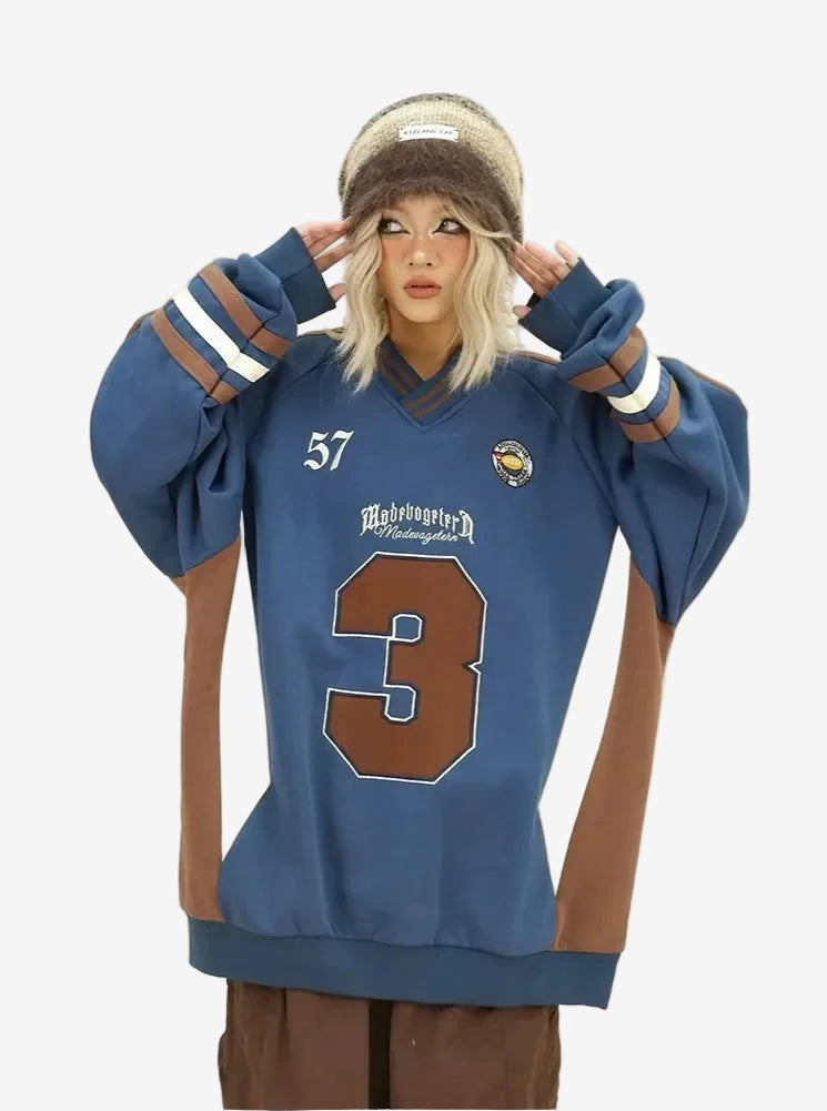 SUDADERA "COLOR BLOCKED"