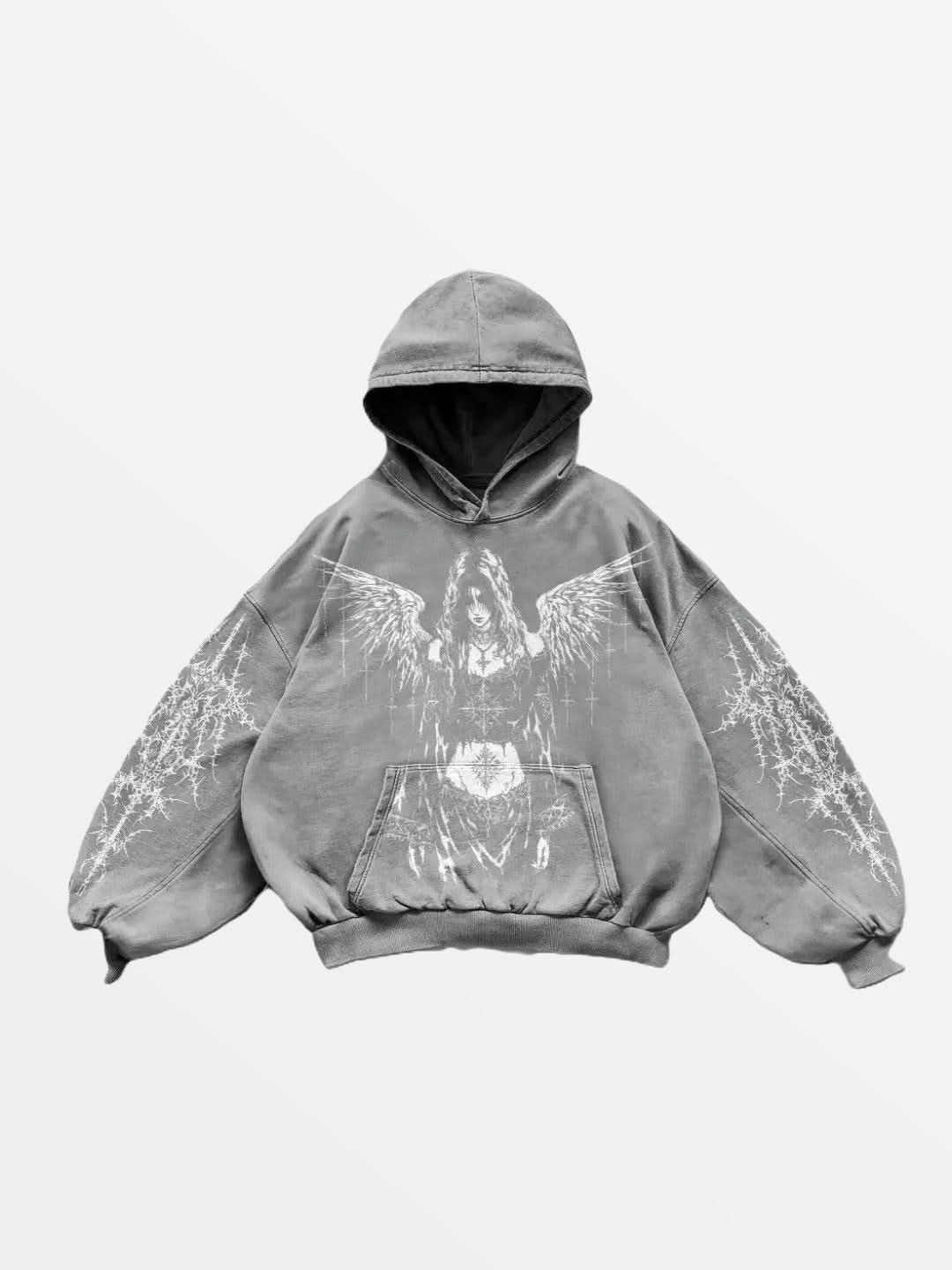 Hoodie Casio Duo Gris — Hoodie Streetwear Y2K ShineAndGlory