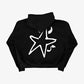SWEAT ZIP "EVIL STAR"-Glory-Black-S-Glory