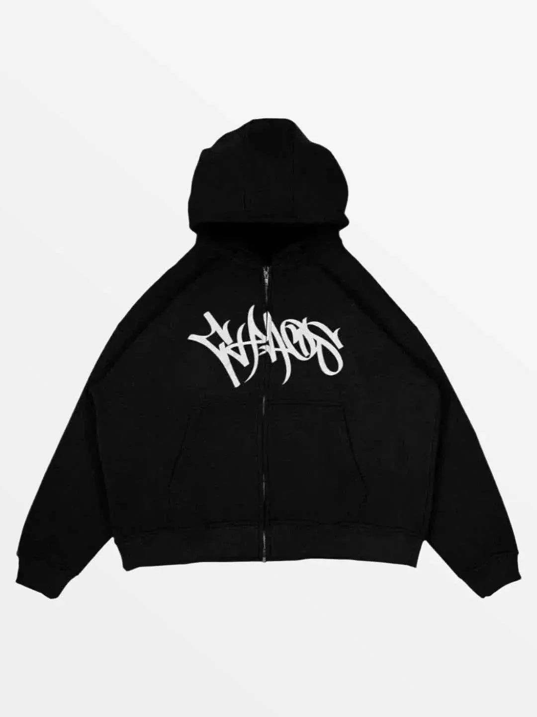 Sweat Zippé Signa Gris — Sweat Zippé Streetwear Y2K ShineAndGlory