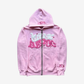 SWEAT ZIP "GRAPH"