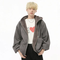 SUDADERA CON CREMALLERA "OVERTailleD CASUAL"