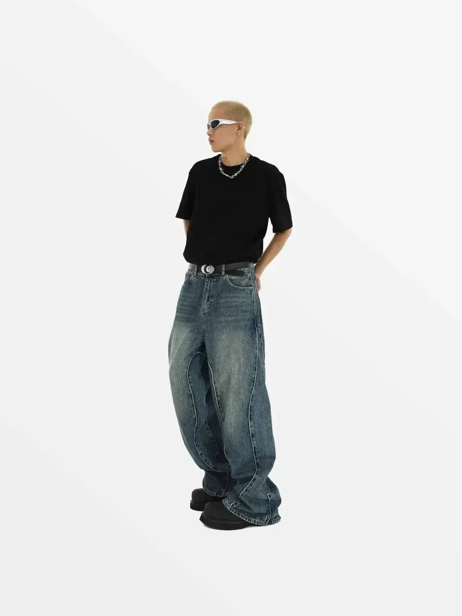 Jean Trouther Bleu — Pantalon Streetwear Y2K ShineAndGlory