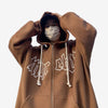 SUDADERA CON CREMALLERA "GOTHIC ARCH"