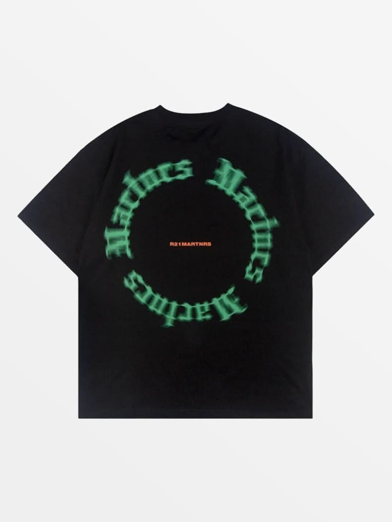 T-Shirt Matrix Blanc — T-Shirt Streetwear Y2K ShineAndGlory