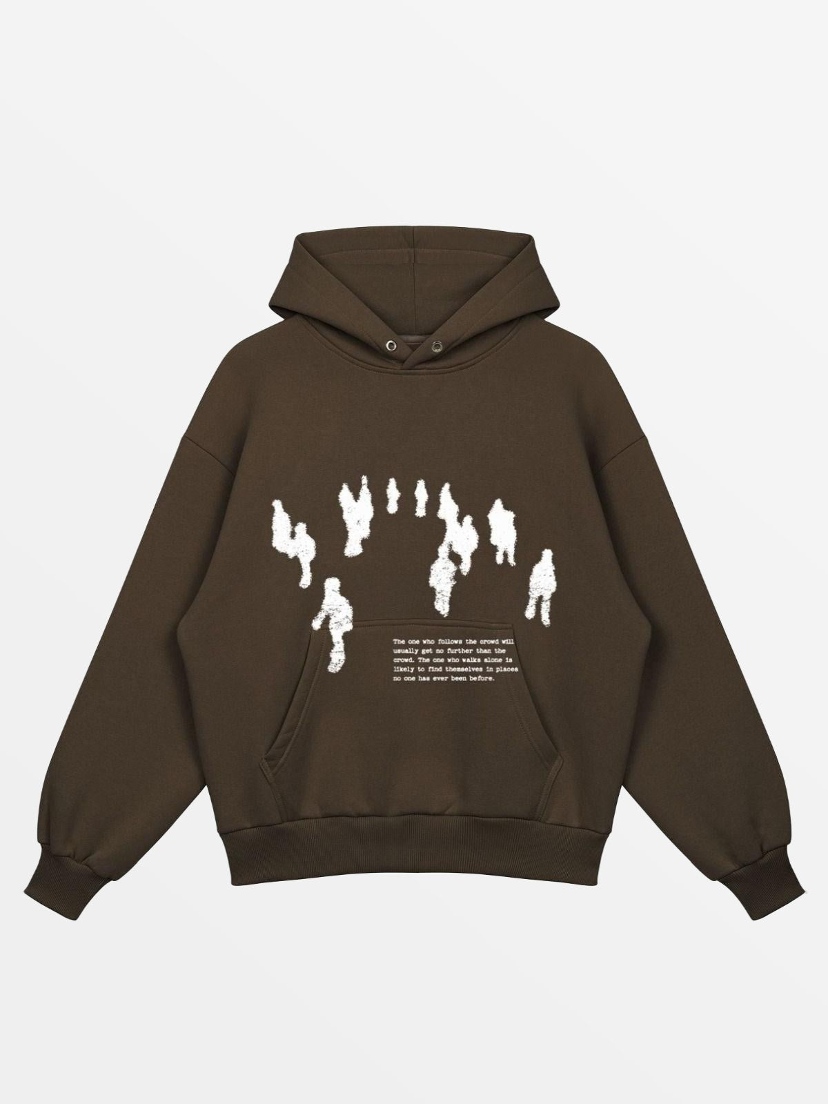 SUDADERA CON CAPUCHA "WANDERING"