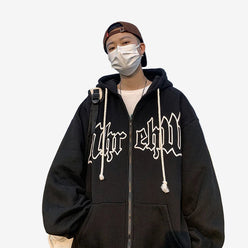 SUDADERA CON CREMALLERA "GOTHIC ARCH"