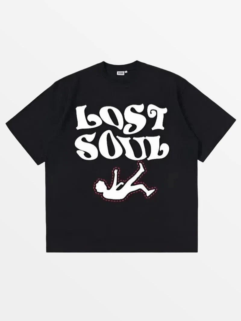 T-SHIRT "LOST SOUL" - gloryclothing - streetwear - y2k
