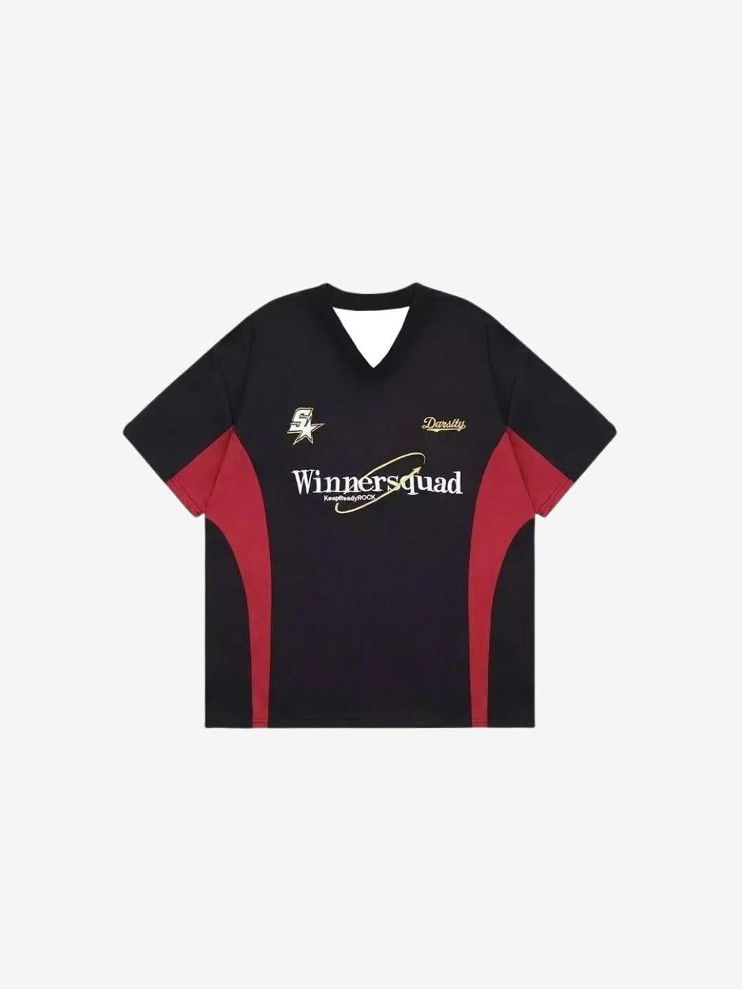 T-Shirt Winnersquad Noir — T-Shirt Streetwear Y2K ShineAndGlory