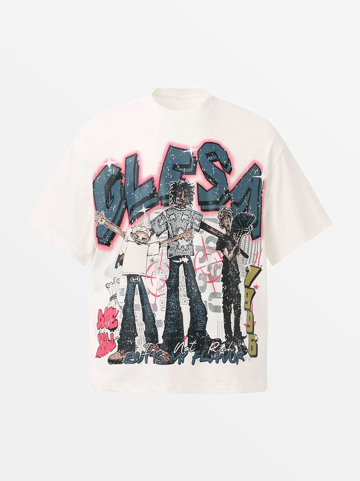 T-Shirt Derci Gris foncé — T-Shirt Streetwear Y2K ShineAndGlory