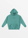 HOODIE "FOXA"-SHINEANDGLORY-Medium Vert-S-SHINEANDGLORY