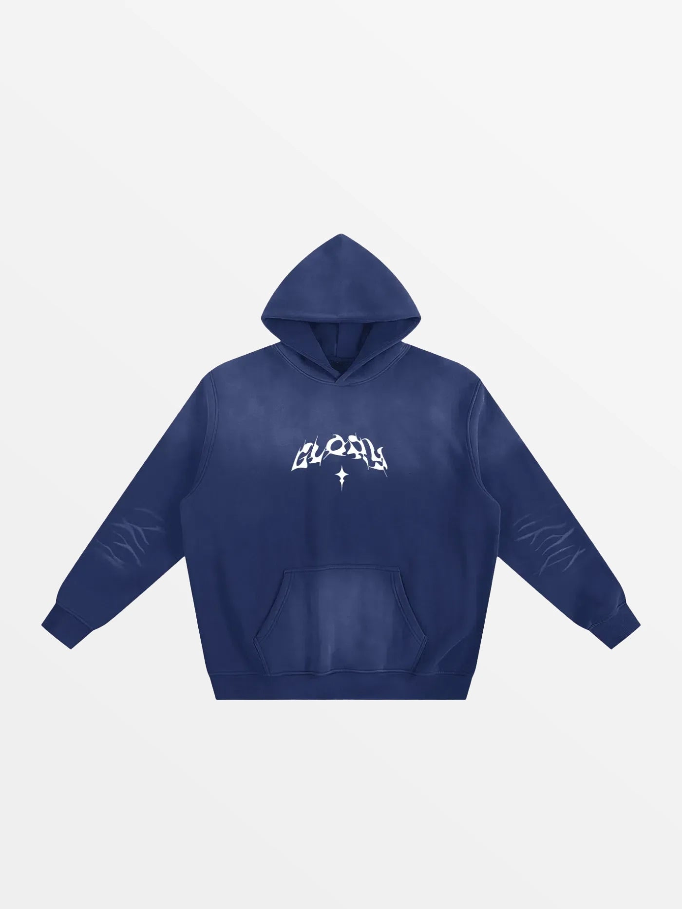 HOODIE "SINC"-SHINEANDGLORY-Royal Bleu-S-SHINEANDGLORY