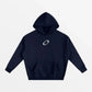 HOODIE "SINT"-SHINEANDGLORY-Navy Bleu-S-SHINEANDGLORY