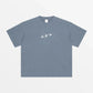 T-SHIRT "WINSRO"-SHINEANDGLORY-Gris Bleu-S-SHINEANDGLORY