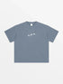 T-SHIRT "WINSRO"-SHINEANDGLORY-Gris Bleu-S-SHINEANDGLORY
