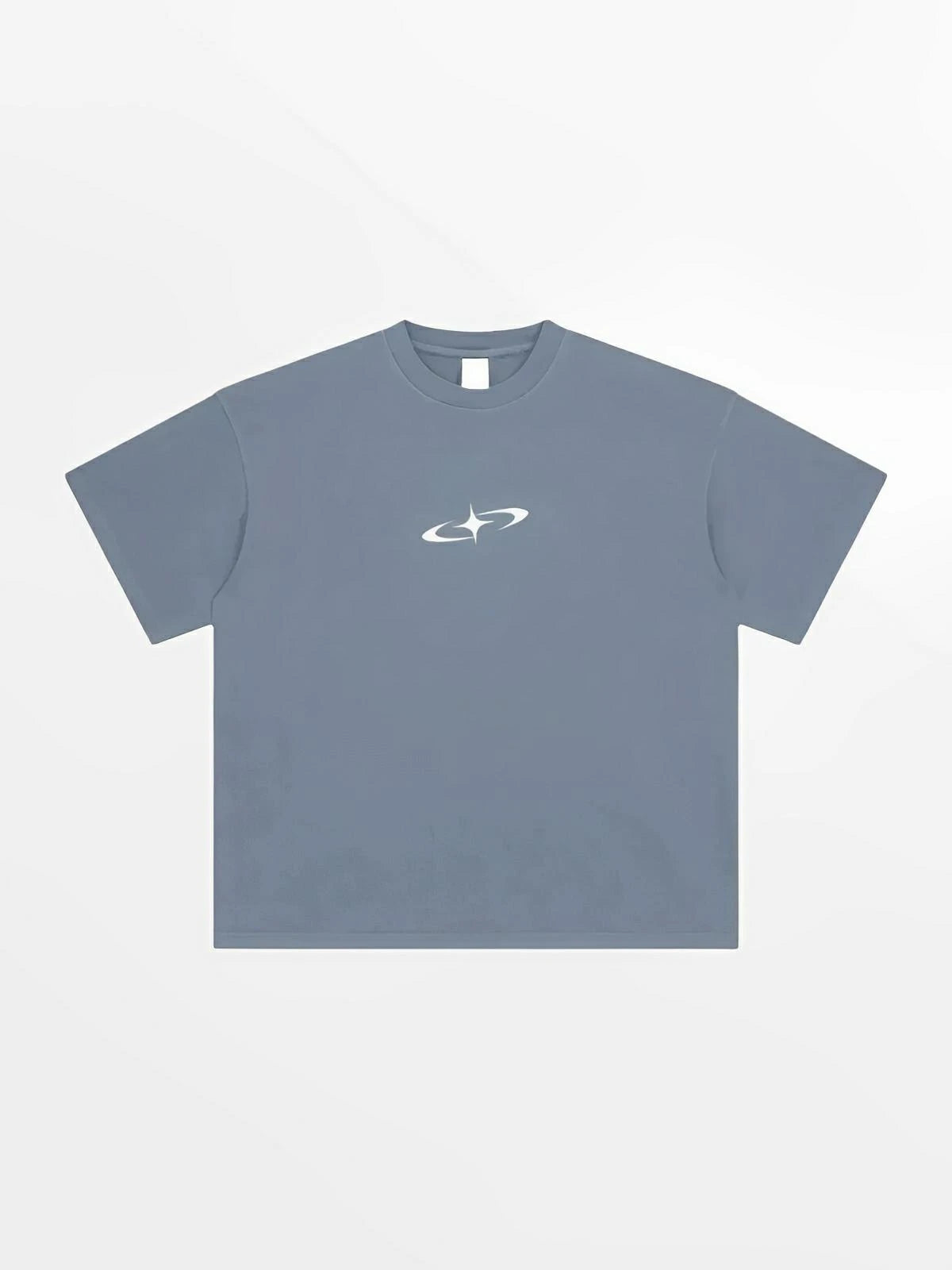 T-SHIRT "WINSRO"-SHINEANDGLORY-Gris Bleu-S-SHINEANDGLORY