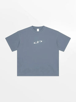 T-SHIRT "WINSRO"-SHINEANDGLORY-Gris Bleu-S-SHINEANDGLORY