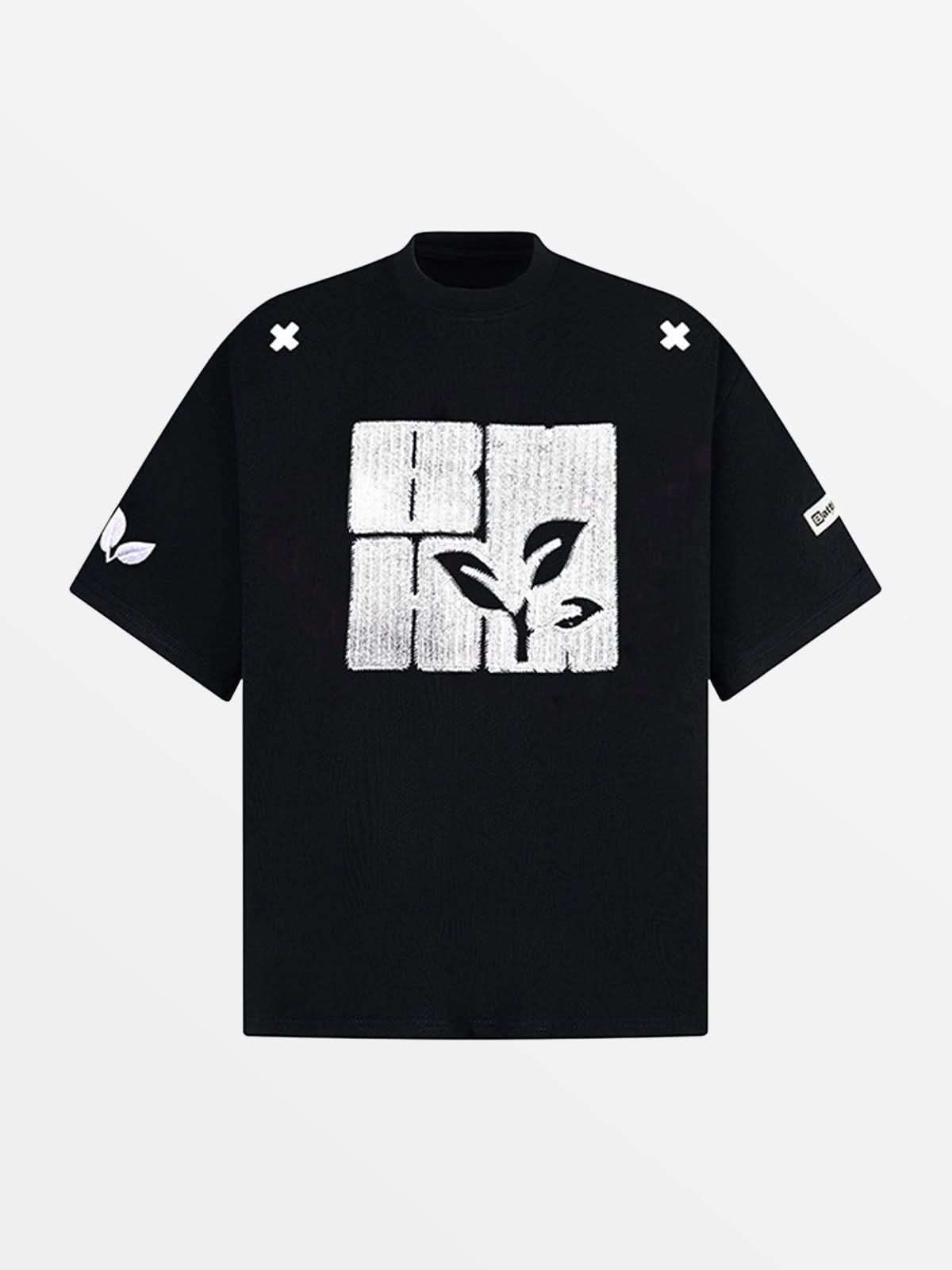 T-Shirt Mava Noir — T-Shirt Streetwear Y2K ShineAndGlory