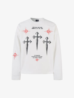 MANICA LUNGA "LETTER CROSS"