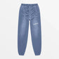 PANT "SINER"-SHINEANDGLORY-Denim Bleu-S-SHINEANDGLORY