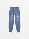 PANT "SINER"-SHINEANDGLORY-Denim Bleu-S-SHINEANDGLORY
