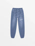 PANT "SINER"-SHINEANDGLORY-Denim Bleu-S-SHINEANDGLORY