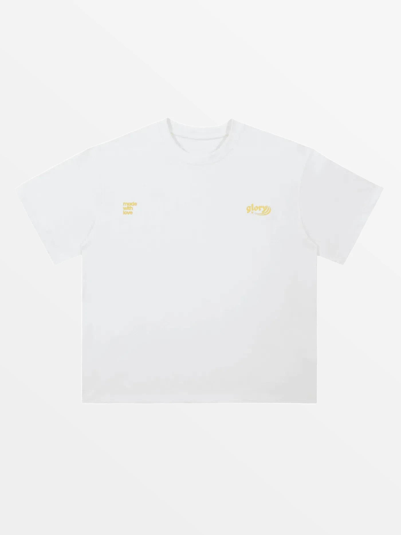 T-SHIRT "SOUMBA"-SHINEANDGLORY-Lucent Blanc-S-SHINEANDGLORY