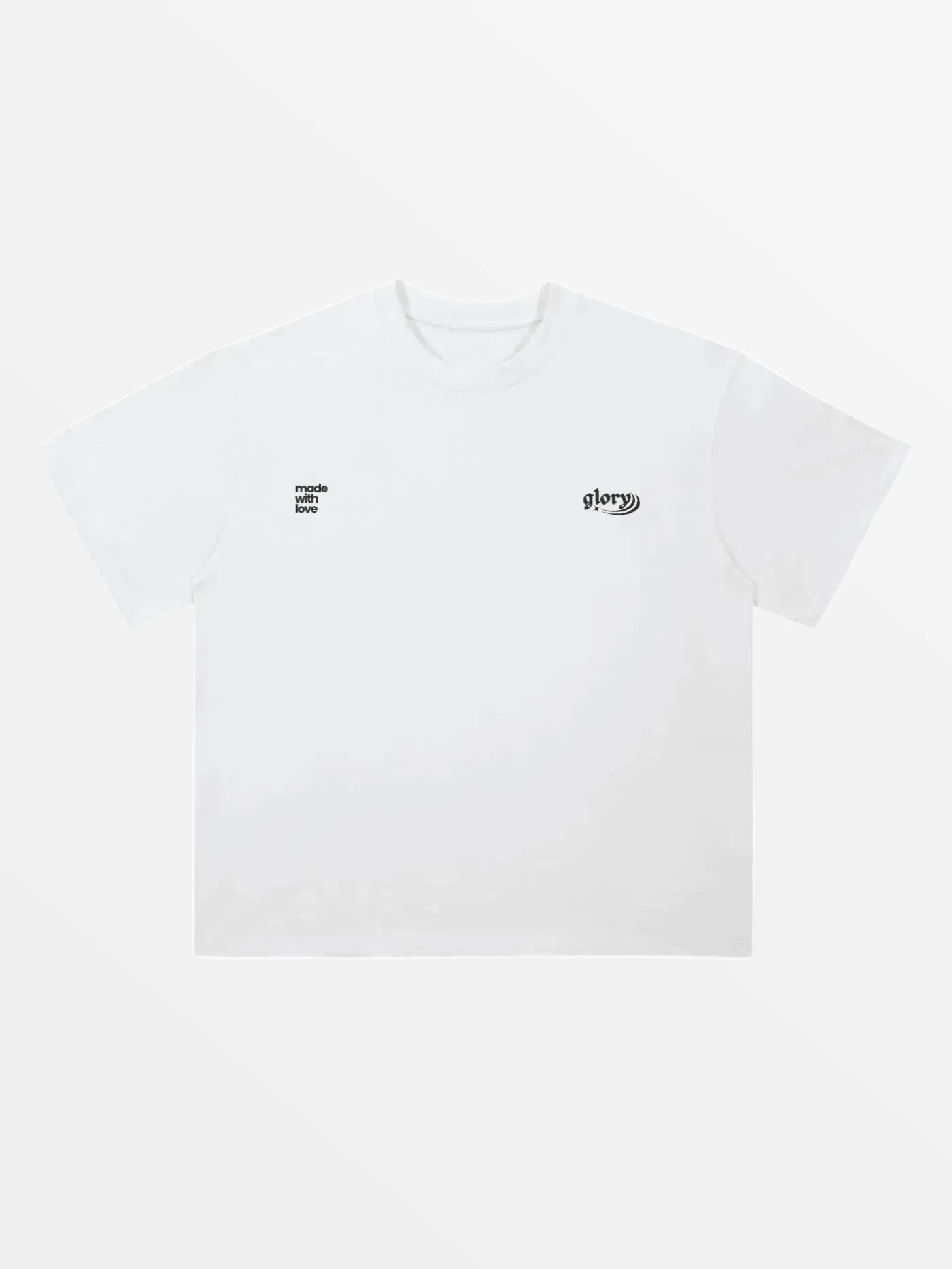 T-SHIRT "TIMON"-SHINEANDGLORY-Lucent Blanc-S-SHINEANDGLORY