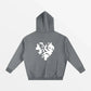 HOODIE "LOVE"-SHINEANDGLORY-SHINEANDGLORY