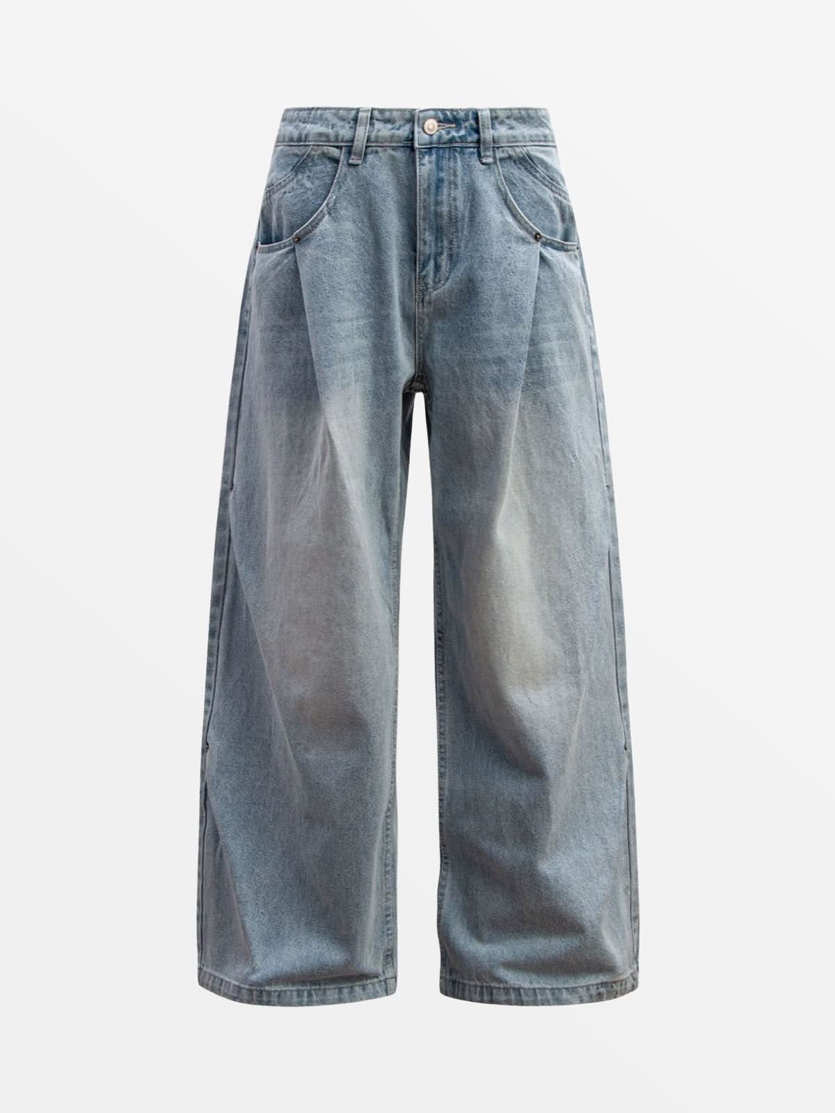 Jean Linlin Bleu clair — Jean Denim Streetwear Y2K ShineAndGlory