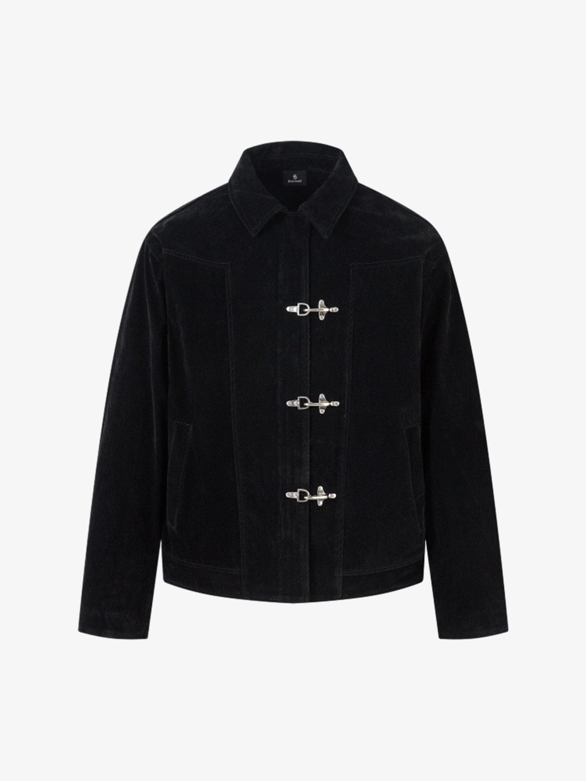 Veste Retro Noir — Veste Jacket Streetwear Y2K ShineAndGlory
