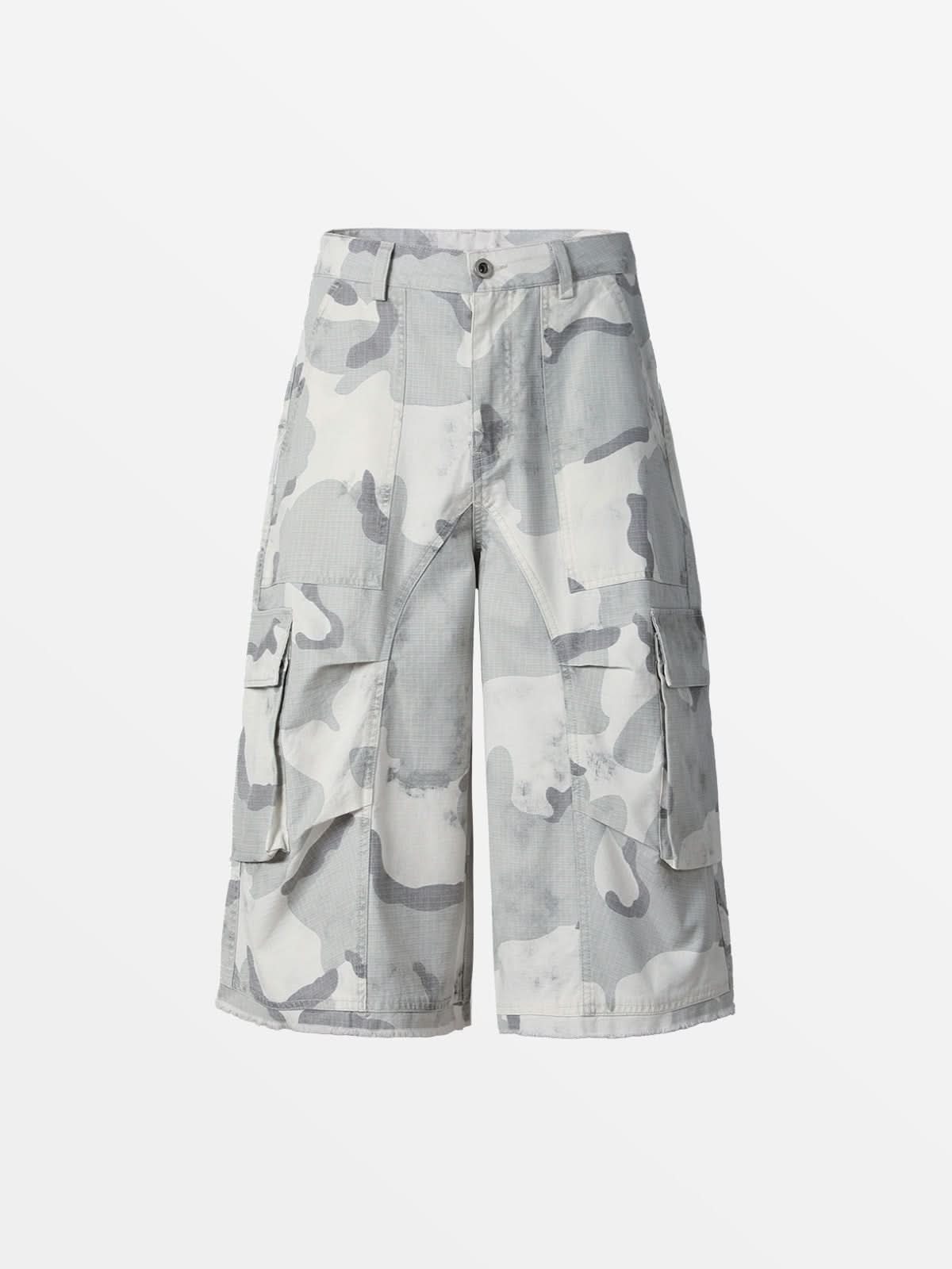 Short en Jean Wander Gris clair — Short Denim Streetwear Y2K ShineAndGlory