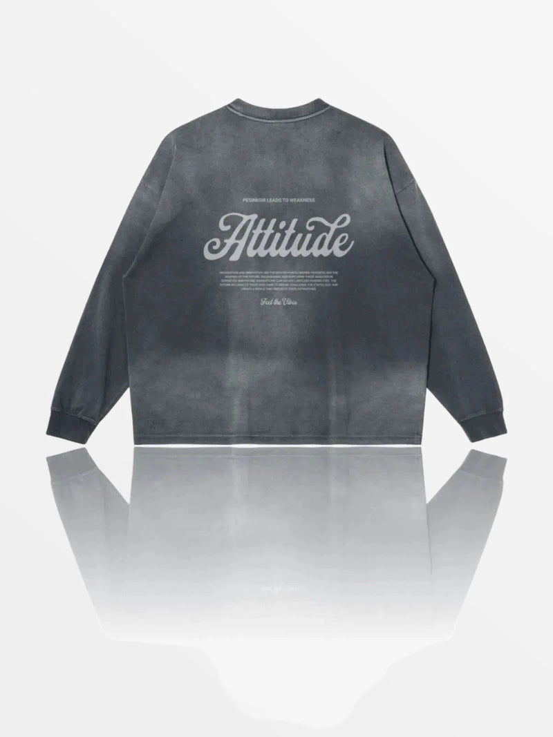 LONG SLEEVE "ATTITUDE"-SHINEANDGLORY-SHINEANDGLORY