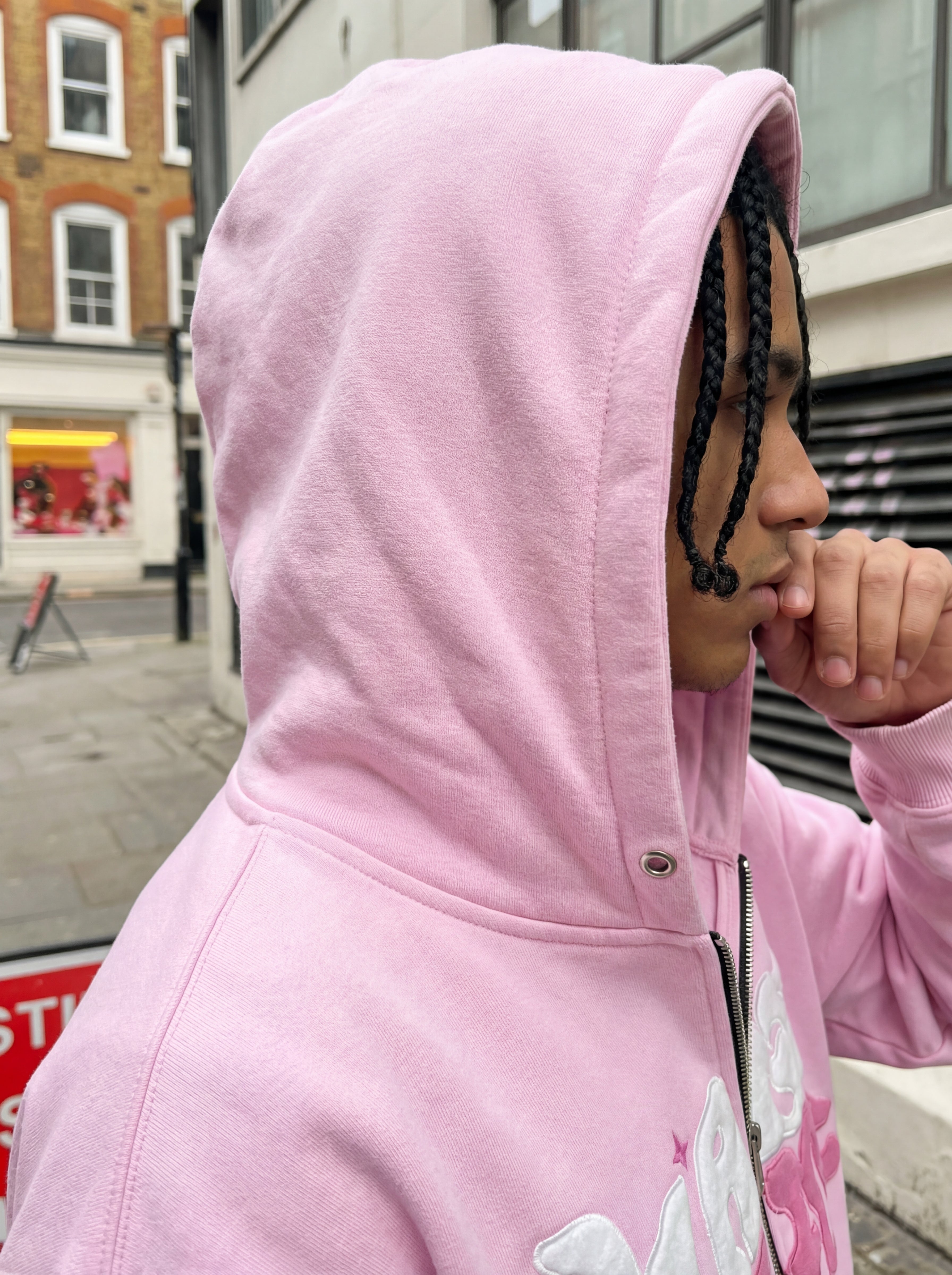 Zip Up Hoodie Graph — Y2K Oversized Streetwear – SHINEANDGLORY