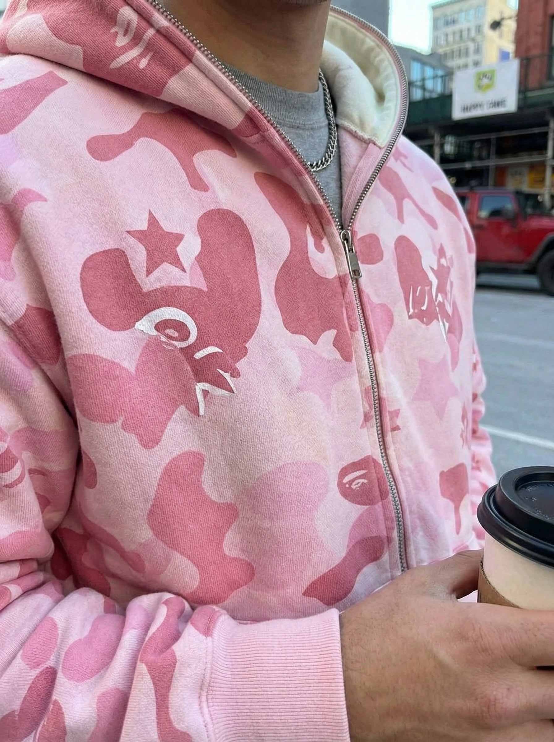 Zip Up Hoodie Iconic Kitty — Y2K Oversized Streetwear – SHINEANDGLORY