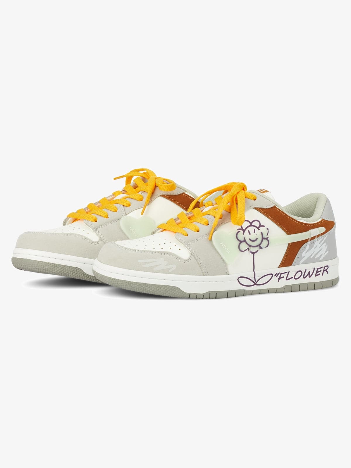 Sneakers Sunflower Hip Gris — Sneakers Baskets Streetwear Y2K ShineAndGlory