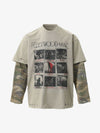 LONG SLEEVE "DISTRESSED CAMO"