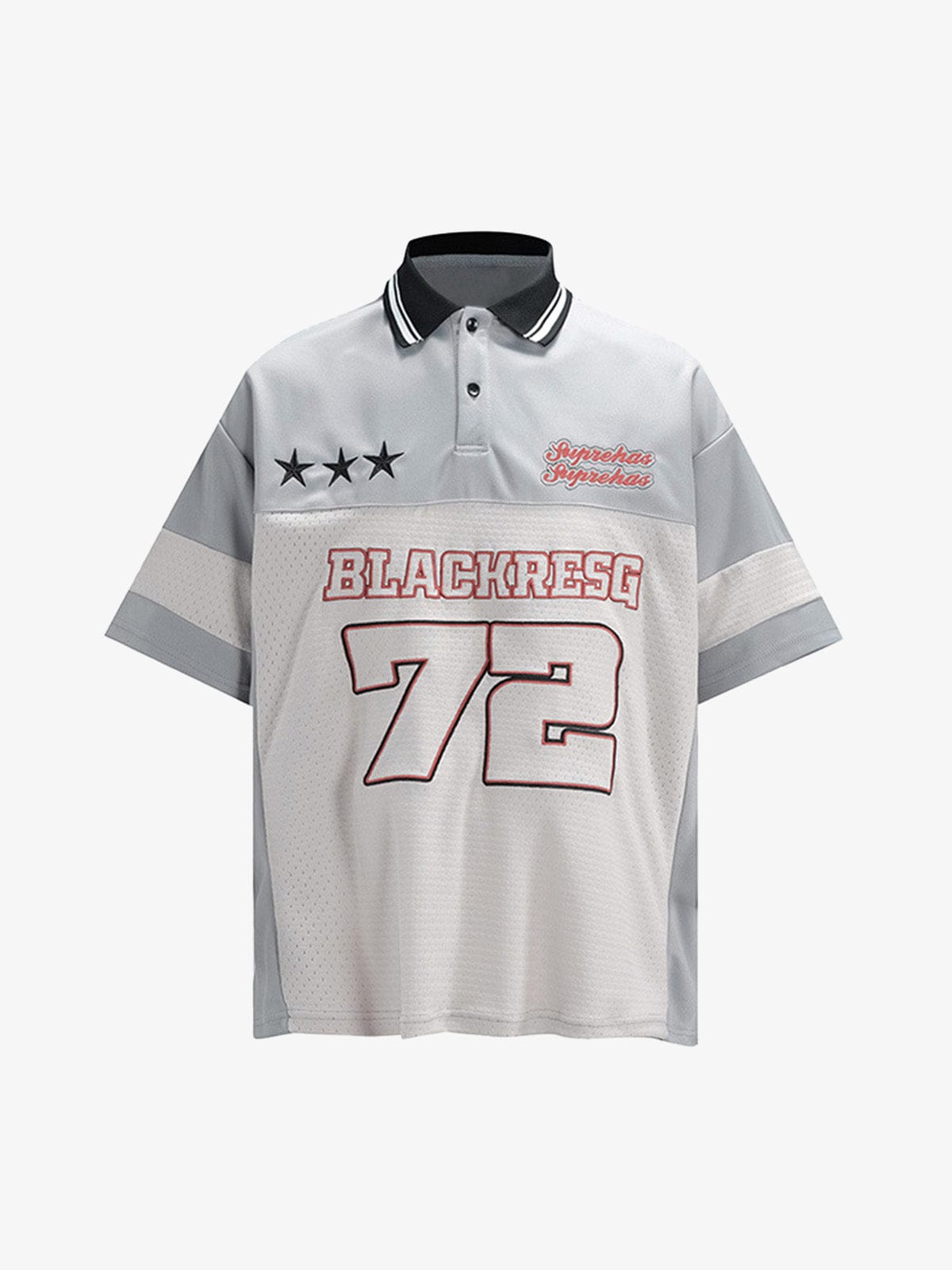 Polo Sport Gris — Polo Streetwear Y2K ShineAndGlory
