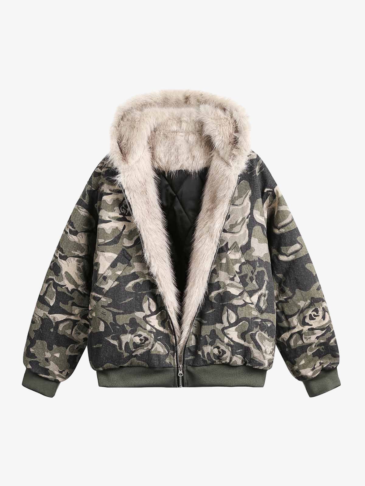 Veste Rift Camouflage classique — Veste Jacket Streetwear Y2K ShineAndGlory