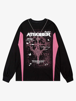 LONG SLEEVE "STAR NECKLACE"
