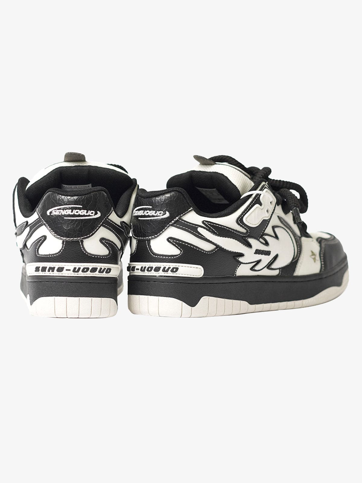 Sneakers Contrast Color Star — Sneakers Baskets Streetwear Y2K ShineAndGlory