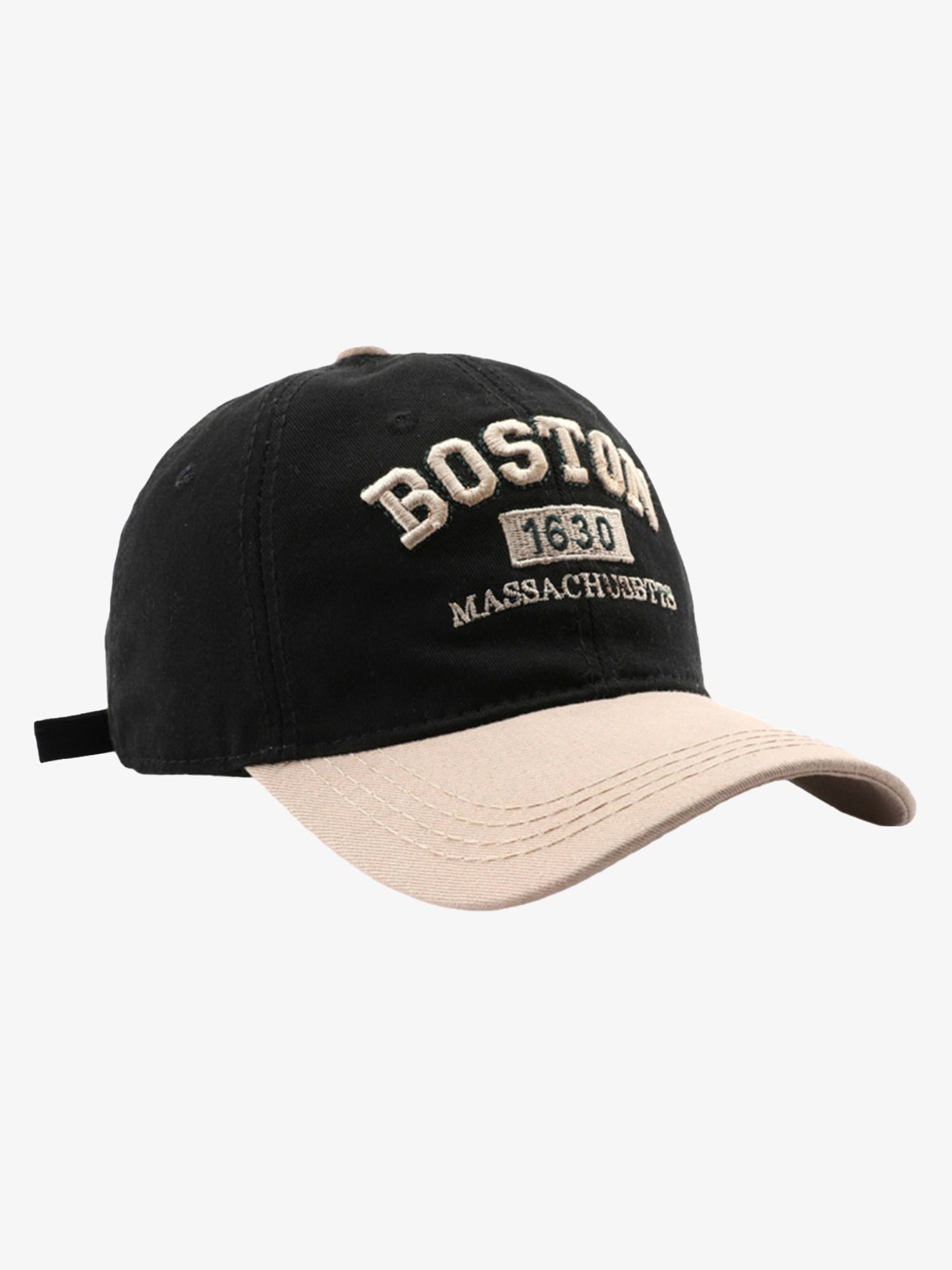 Casquette Colorblock Rétro Rouge foncé — Casquette Cap Streetwear Y2K ShineAndGlory