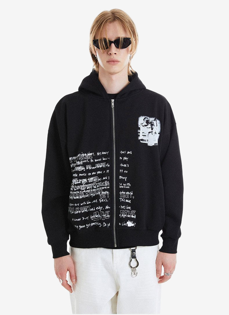 SUDADERA CON CREMALLERA "EYRE"