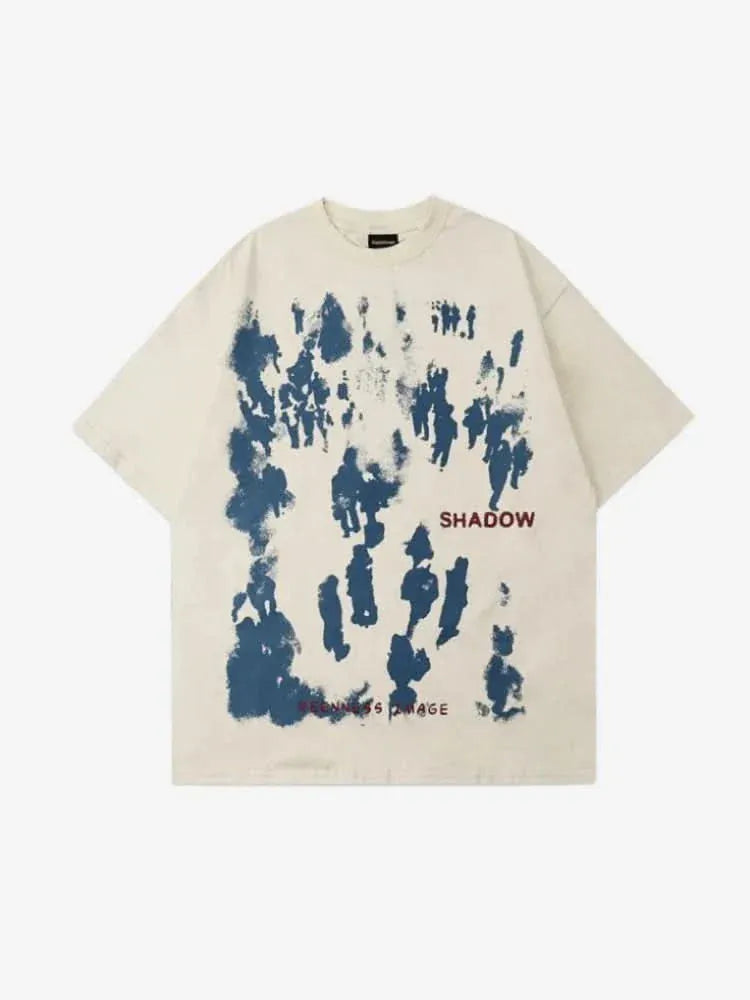T-Shirt Shadow Beige — T-Shirt Streetwear Y2K ShineAndGlory